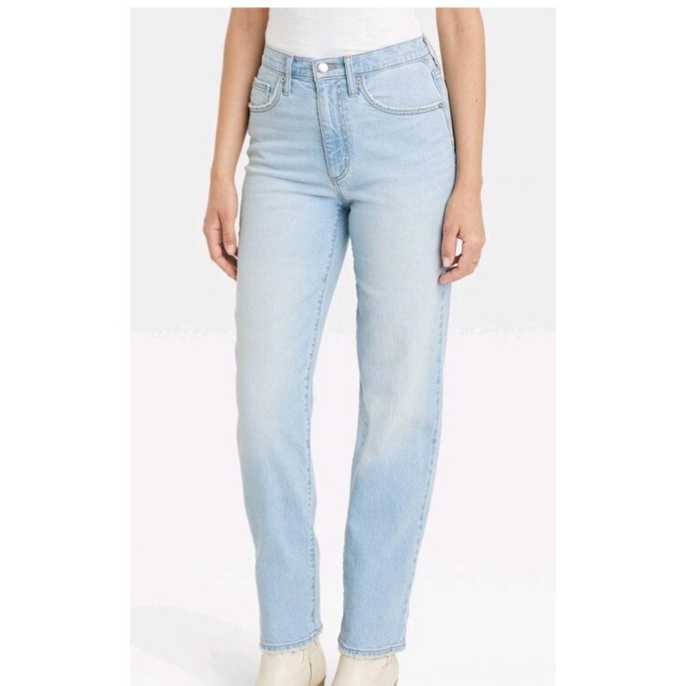 Women's High-Rise 90's Straight Jeans - Universal Thread Size 14 S wash $36